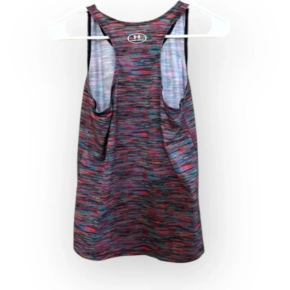 Under Armour Girls Tank Top – Multicolor Racerback – Size YLG (Youth Large) - Picture 2 of 3